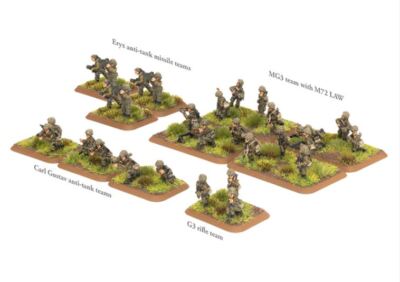 Team Yankee TNO702 M113 Storm Group (31 Figures) Gaming Miniatures