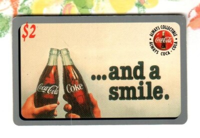 SPRINT Coca-Cola, ... and a Smile ( 1995 ) Phone Card ( $0 - EXPIRED )