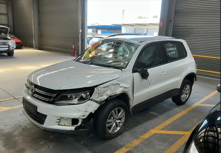 2015 Volkswagen Tiguan FRONT BAR ENERGY ABSORBER 5NO807248D 5N 07/11-08/16 image 11