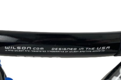 Wilson String Tension 50 60 lbs Tennis Racket Power Bridge Volcanic Frame Case