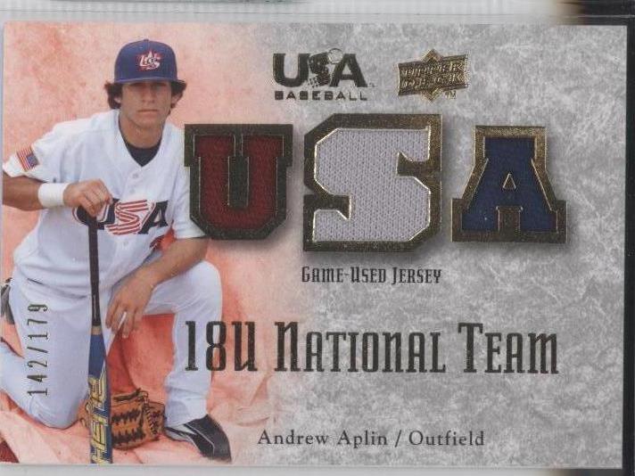 2008 Upper Deck USA Baseball Teams - Andrew Aplin #18U-AA