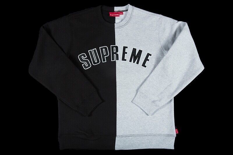 トップス Supreme Split Crewneck Sweatshirt Supreme Split Crewneck Sweatshirt (FW18) - $158