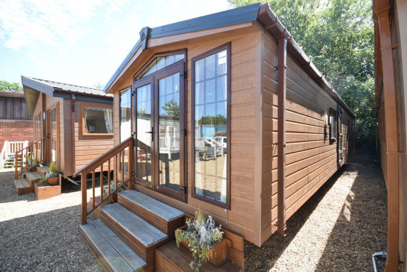 NEW Sunrise Lodge 40x14 Mobile Annexe 3 bed Static Cabin CanExel