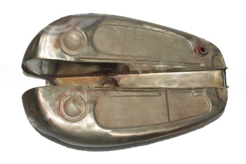 New Bare Metal 1950 Ariel Hunt master Single Twin Petrol Fuel Gas Tank Unit 