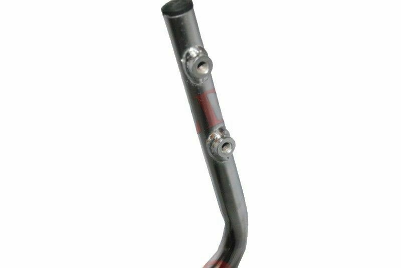 Fits Royal Enfield Bullet Classic Chrome Rear Back Rest Grab Bar+Rubber Back 