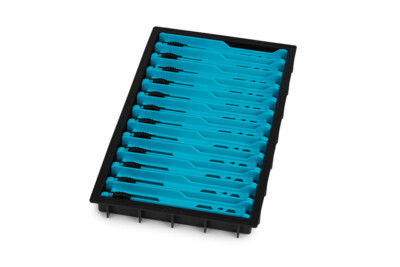 Matrix Light Blue Small Shallow Drawer Winder Tray 13cm for Carp Fishing Seatbox