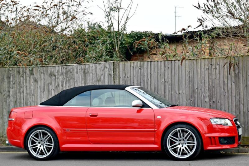AUDI RS4 4.2 V8 QUATTRO PETROL MANUAL 2DR CONVERTIBLE/CABRIOLET 2007