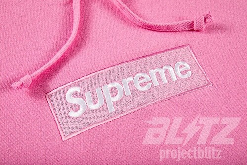Pre-owned Supreme Fw21  Box Logo Hooded Sweatshirt Hoodie Pink Size M Medium 2021