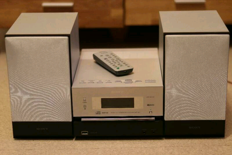 Sony Compact Stereo MP3, CD, Radio with remote control. in Morningside, Edinburgh Gumtree