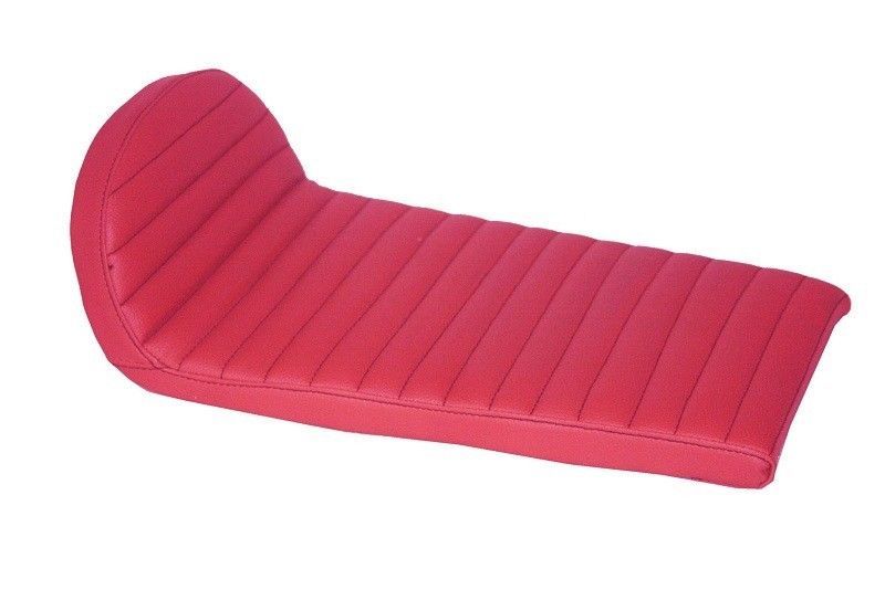 Benelli Mojave Seat Dark Pink Color Faux Leather Cafe Racer 260 360 Bikes  