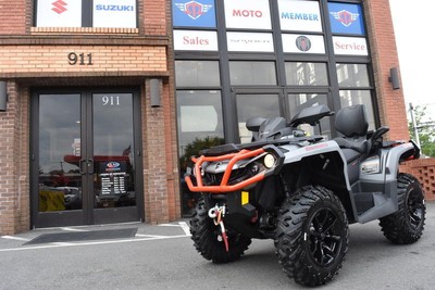 2018 Can-Am® Outlander™ MAX XT™ 650 Brushed Aluminum & Can-Am R 0 Brushed Alumi