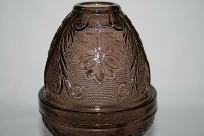 Tiara Sandwich Brown 2 Piece Fairy Candle Lamp  #2292