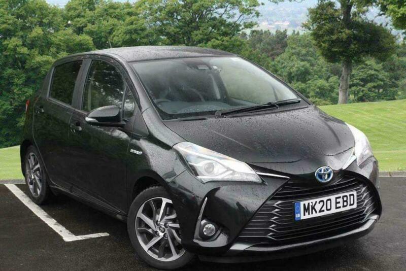 2020 Toyota Yaris 1.5 Hybrid Y20 5dr CVT PETROL/ELECTRIC black CVT in