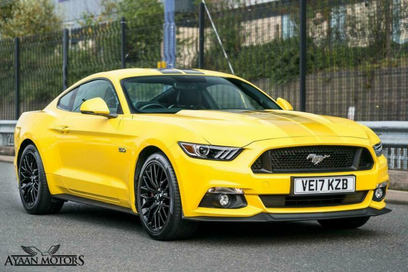 Ford mustang yellow