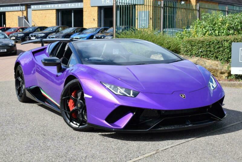 2018 Huracan LP 6404 PERFORMANTE SPYDER Petrol purple Semi