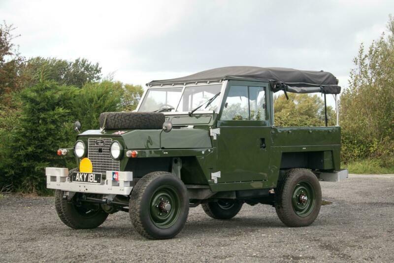 Land Rover Series 2a Lightweight Military Galvanised Chassis in