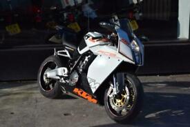 KTM 1190 RC8, 2012, 12 REG, WHITE, GREAT CONDITION, FULL SERVICE HISTORY 