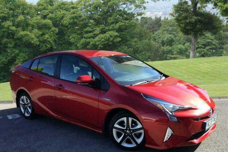 2019 Toyota Prius 1.8 Hybrid Business Edition Plus PETROL/ELECTRIC red