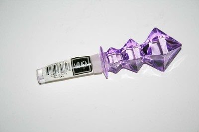 Mikasa Scepter Violet Austrian Lead Crystal Bottle Stopper #1924