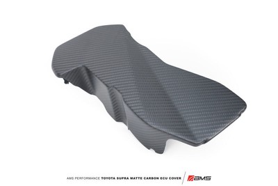 AMS for 2020+ Toyota GR Supra Carbon Fiber ECU Cover - Matte Carbon