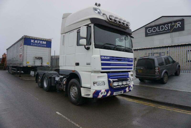 DAF TRUCKS XF 510 MANUAL GEARBOX TAG AXLE 6X2 TRACTOR UNIT in March