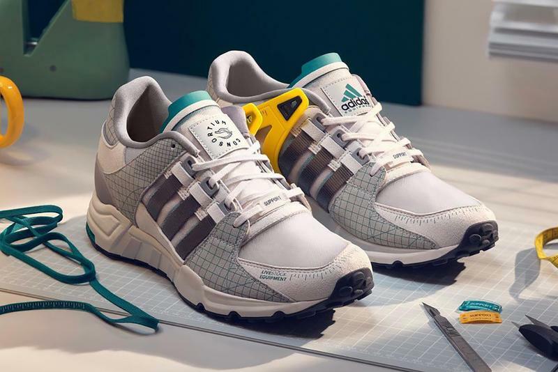 【大福】CONART OSHKOSH adidas３点セット Brand New Livestock's adidas Consortium EQT Running Support