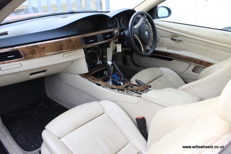 BMW E92 M Sport Cream Beige Leather Interior Seats Door Cards 318i 320d ...
