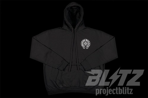 Pre-owned Chrome Hearts 2023  Horseshoe Osaka Exclusive Hoodie Hooded Sweatshirt Black Xl