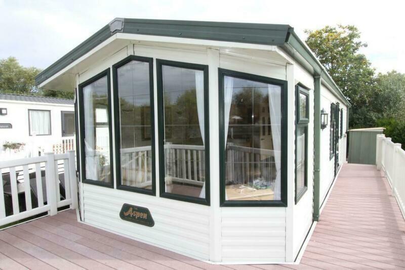 WILLERBY Aspen static caravan for sale on site 6 berth 2 bedrooms dg/ch