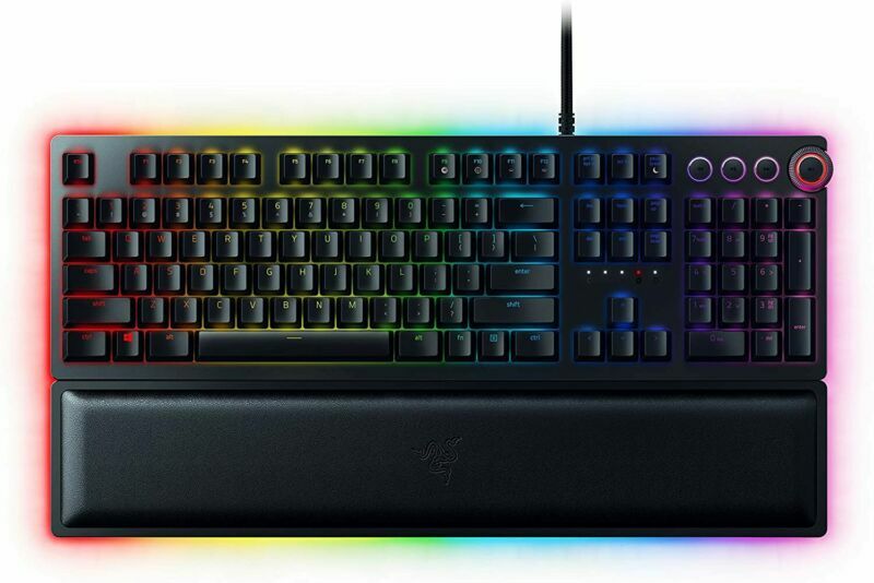 Razer Huntsman Elite Gaming Keyboard: Fastest Keyboard, Classic Black