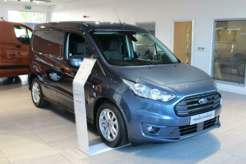Ford Transit Connect 200 Limited 1.5TDCi 120PS L1 SWB Chrome Blue Sat
