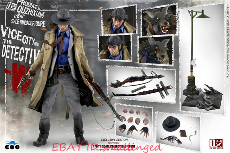 オブスキュア 7inch AL COLLIE AND THE VIPS 1/6 Scale COOMODEL X OUZHIXIANG VC002 The Detective W Vice