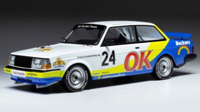 AUTOart Volvo (ボルボ) 240 Turbo 1/18 ミニカー AUTOart 1:18 Volvo 240 Turbo #1 Winner ETCC Zolder 1986