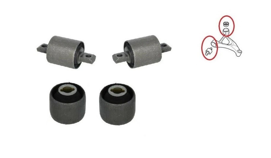 Front Control Arm Wishbone Bushes Bushings fits Volvo XC90 I 2002-2014