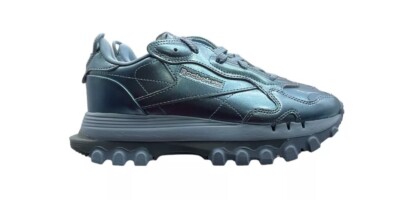 Reebok Classic Leather Cardi B Women’s Sz 7 Shoe Blue Fashion Sneaker Trainer