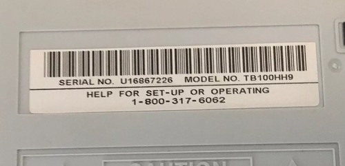 PHILCO TB100HH9 SDTV DTV TV Converter Box Digital To Analog Tuner