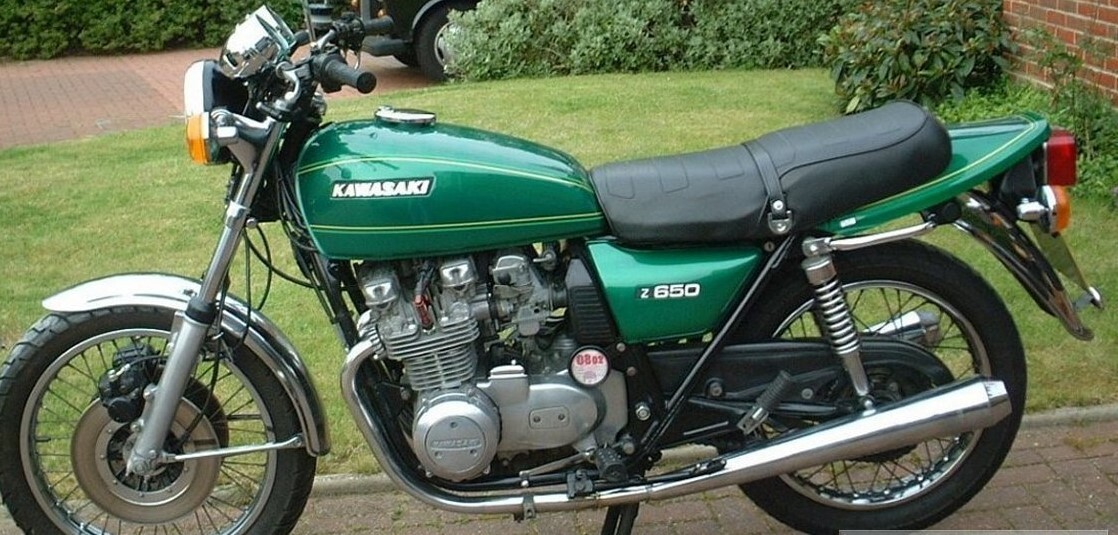 1977 Kawasaki KZ650 Z650 B1 Complete Decals & Pin Striping