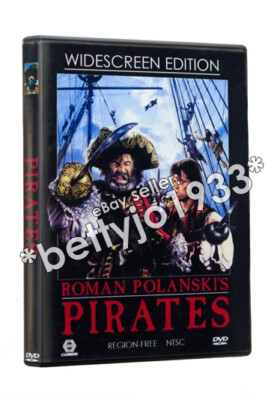 PIRATES (1986) DVD MOD Roman Polanski Walter Matthau NTSC REGION 1 RARE!