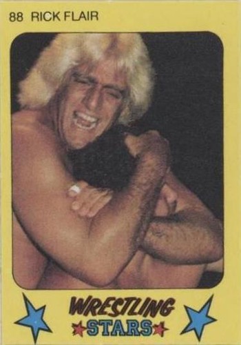 1986 Monty Gum Super Wrestling Stars - Ric Flair #88