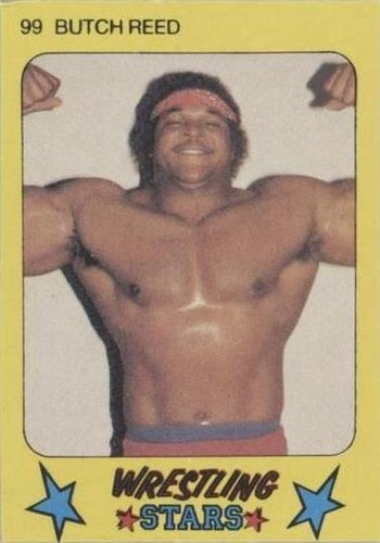 1986 Monty Gum Super Wrestling Stars - Butch Reed #99