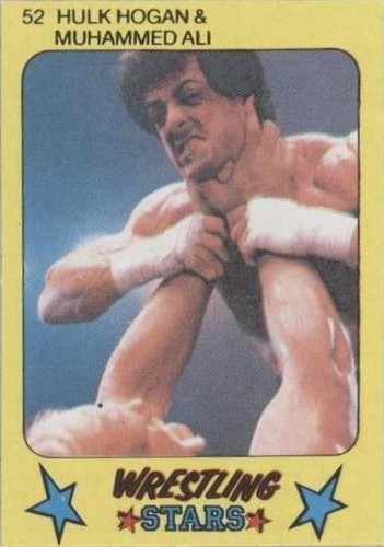 1986 Monty Gum Super Wrestling Stars - Hulk Hogan #52