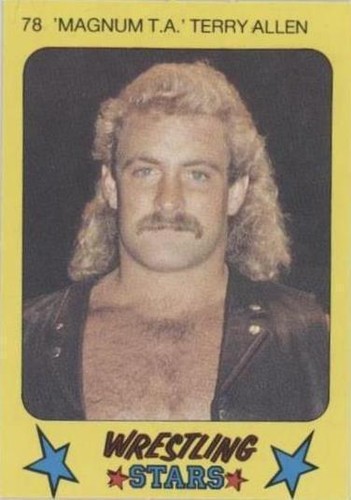 1986 Monty Gum Super Wrestling Stars - Magnum T.A. #78