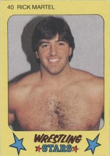 1986 Monty Gum Super Wrestling Stars - Rick Martel #40
