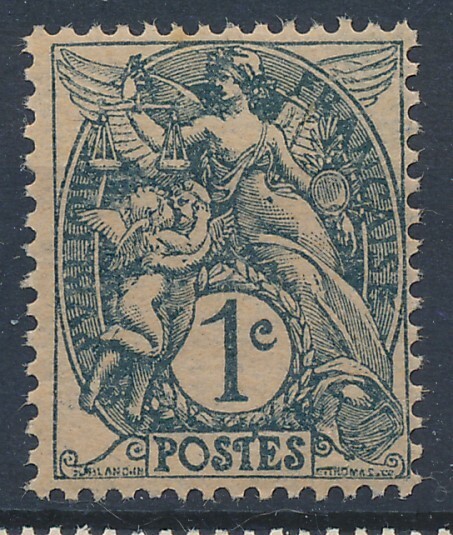 Timbre France 107** Gc  Sans CharniÃ¨Re