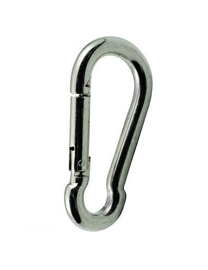 Moschettone Portachiavi D-Ring Tattico Alluminio Campeggio Viaggi Sport 8" dfh