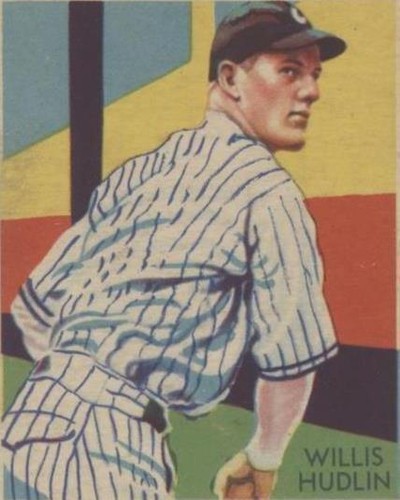 1934-36 National Chicle Diamond Stars - Willis Hudlin #79