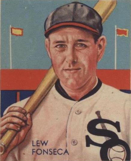 1934-36 National Chicle Diamond Stars - Lew Fonseca #7