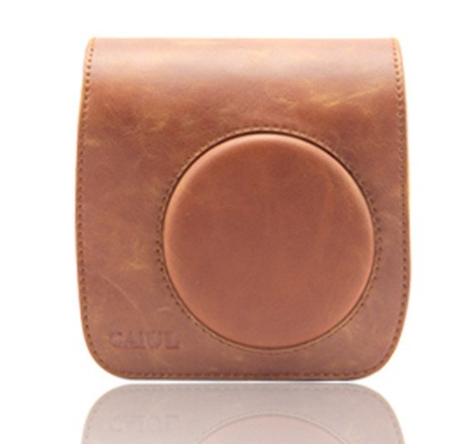 POLAROID SX-70 LAND CAMERA w/ LEATHER CARRYING CASE - NOT TESTED