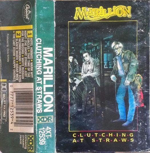 Marillion Clutching At Straws - Cassette