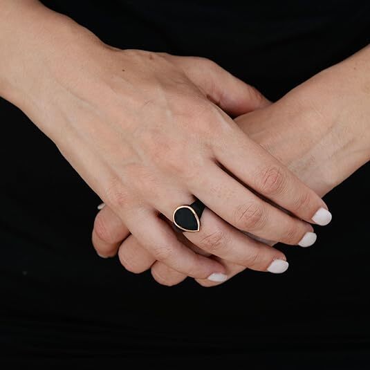 Metal Framed Oversized Collection by Rinfit - Silicone Wedding Bands Women